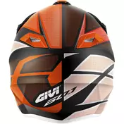 Givi 60.1 INVERT Cross Enduro Motorcycle Мотошлем Black Orange