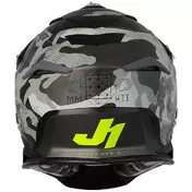 Moto Cross Enduro Мотошлем Just1 J39 KINETIC Camo Yellow Fluo Matt Black