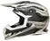 Casco Moto Cross Enduro One Racing Viper White Grey