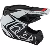 Troy Lee Designs Cross Enduro Motorcycle Мотошлем GP OVERLOAD Black White