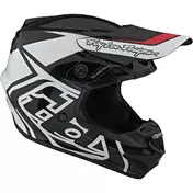 Troy Lee Designs Cross Enduro Motorcycle Мотошлем GP OVERLOAD Black White