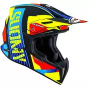 Suomy X-WING AMPED Cross Enduro Motorcycle Мотошлем Black Light Blue