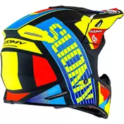 Suomy X-WING AMPED Cross Enduro Motorcycle Мотошлем Black Light Blue