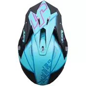 Moto Cross Enduro Мотошлем Just1 J39 Thruster Petrol Blue Fuchsia Black
