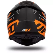 Moto Cross Enduro Мотошлем Ufo INTREPID Black Orange Matt