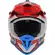 Acerbis LINEAR 2206 Red Blue Moto Cross Мотошлем