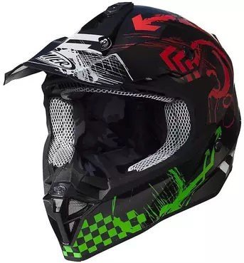 Casco Moto Cross Enduro Premier EXIGE RX9
