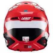 Leatt 3.5 JR V24 RED Motocross Мотошлем for Boys
