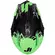 Moto Cross Enduro Мотошлем Just1 J38 MASK Black Green Glossy