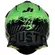 Moto Cross Enduro Мотошлем Just1 J38 MASK Black Green Glossy