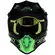 Moto Cross Enduro Мотошлем Just1 J38 MASK Black Green Glossy
