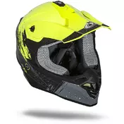Cross Enduro One Tiger 2.0 motorcycle Мотошлем Black Yellow