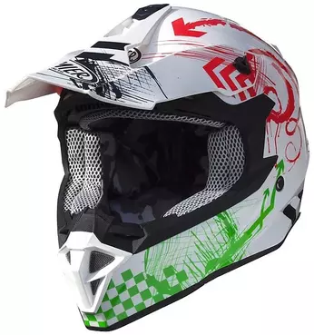 Casco Moto Cross Enduro Premier EXIGE RX8