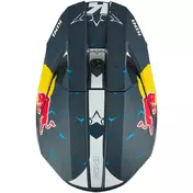 Kini Red Bull MX3 1.0 Blue White Cross Enduro Motorcycle Мотошлем