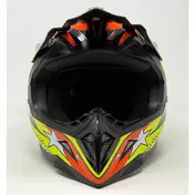 Cross Enduro One Off Road STAR Motorcycle Мотошлем Yellow Orange