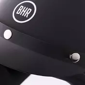 BHR 839 3 BUTTON Jet Motorcycle Мотошлем Matt Black