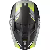 Motocross Enduro Мотошлем Shot FURIOUS MIRAGE Fluorescent Yellow Matt Grey