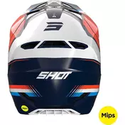 Moto Cross Enduro Мотошлем Shot RACE TRACER Neon Orange Glossy