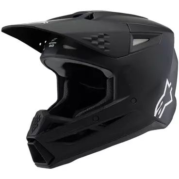Alpinestars SM3 YOUTH SOLID Kids Motocross Enduro Мотошлем Matt Black