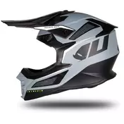 Moto Cross Enduro Мотошлем Ufo INTREPID Black Gray Matt