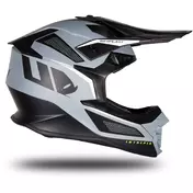 Moto Cross Enduro Мотошлем Ufo INTREPID Black Gray Matt