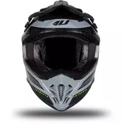 Moto Cross Enduro Мотошлем Ufo INTREPID Black Gray Matt