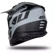 Moto Cross Enduro Мотошлем Ufo INTREPID Black Gray Matt