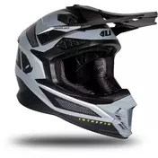 Moto Cross Enduro Мотошлем Ufo INTREPID Black Gray Matt