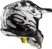 Cross Enduro Moto Мотошлем LS2 MX 470 Black Intruder Subterter