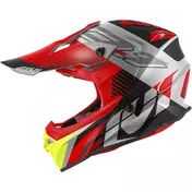 Givi 60.1 FRESH Cross Enduro Motorcycle Мотошлем Red Black Titanium