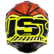 Moto Cross Enduro Мотошлем Just1 J39 Poseidon Fluo Yellow Red Black