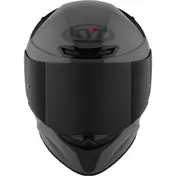 Kyt TT-REVO PLAIN Full Face Motorcycle Мотошлем GREY