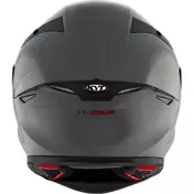 Kyt TT-REVO PLAIN Full Face Motorcycle Мотошлем GREY
