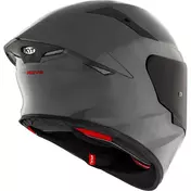 Kyt TT-REVO PLAIN Full Face Motorcycle Мотошлем GREY