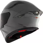 Kyt TT-REVO PLAIN Full Face Motorcycle Мотошлем GREY