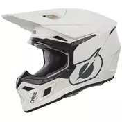 Oneal 3SRS SOLID White Cross Enduro Motorcycle Мотошлем