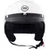 BHR 839 3 BUTTON Jet Motorcycle Мотошлем White