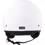 BHR 839 3 BUTTON Jet Motorcycle Мотошлем White