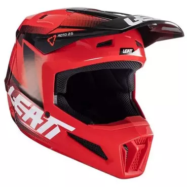 Leatt 2.5 V24 RED Motocross Мотошлем Red