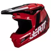 Leatt 2.5 V24 RED Motocross Мотошлем Red