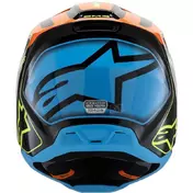 Alpinestars SM3 YOUTH FRAY Kids Cross Enduro Motorcycle Мотошлем Black Orange Yellow Fluo G