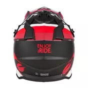 Enduro motorcycle Мотошлем Oneal 2SRS Мотошлем SPYDE V.23 Black Red White