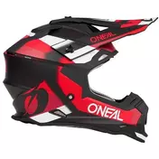 Enduro motorcycle Мотошлем Oneal 2SRS Мотошлем SPYDE V.23 Black Red White