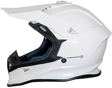 Moto Cross Enduro Мотошлем One Racing New White Tiger