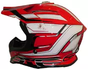 Moto Cross Enduro Мотошлем One Racing New White Tiger