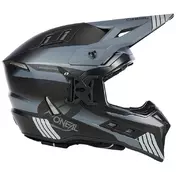Oneal EX-SRS HITCH Cross Enduro Motorcycle Мотошлем Black Grey