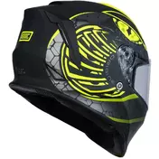 Integral Motorcycle Мотошлем Origin DINAMO Fighter Fluo Yellow Matt Black