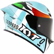 Kyt TT-REVO LEOPARD REPLICA TRICOLORE Full Face Motorcycle Мотошлем