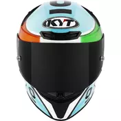 Kyt TT-REVO LEOPARD REPLICA TRICOLORE Full Face Motorcycle Мотошлем