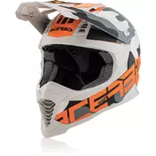 Cross Enduro Motorcycle Мотошлем in Acerbis Fiber X-RACER VTR Orange Gold